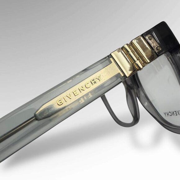 Givenchy Square Demo Lens Ladies Eyeglasses GV 0161 KB7 Gray 51-19-135 - Picture 5 of 11